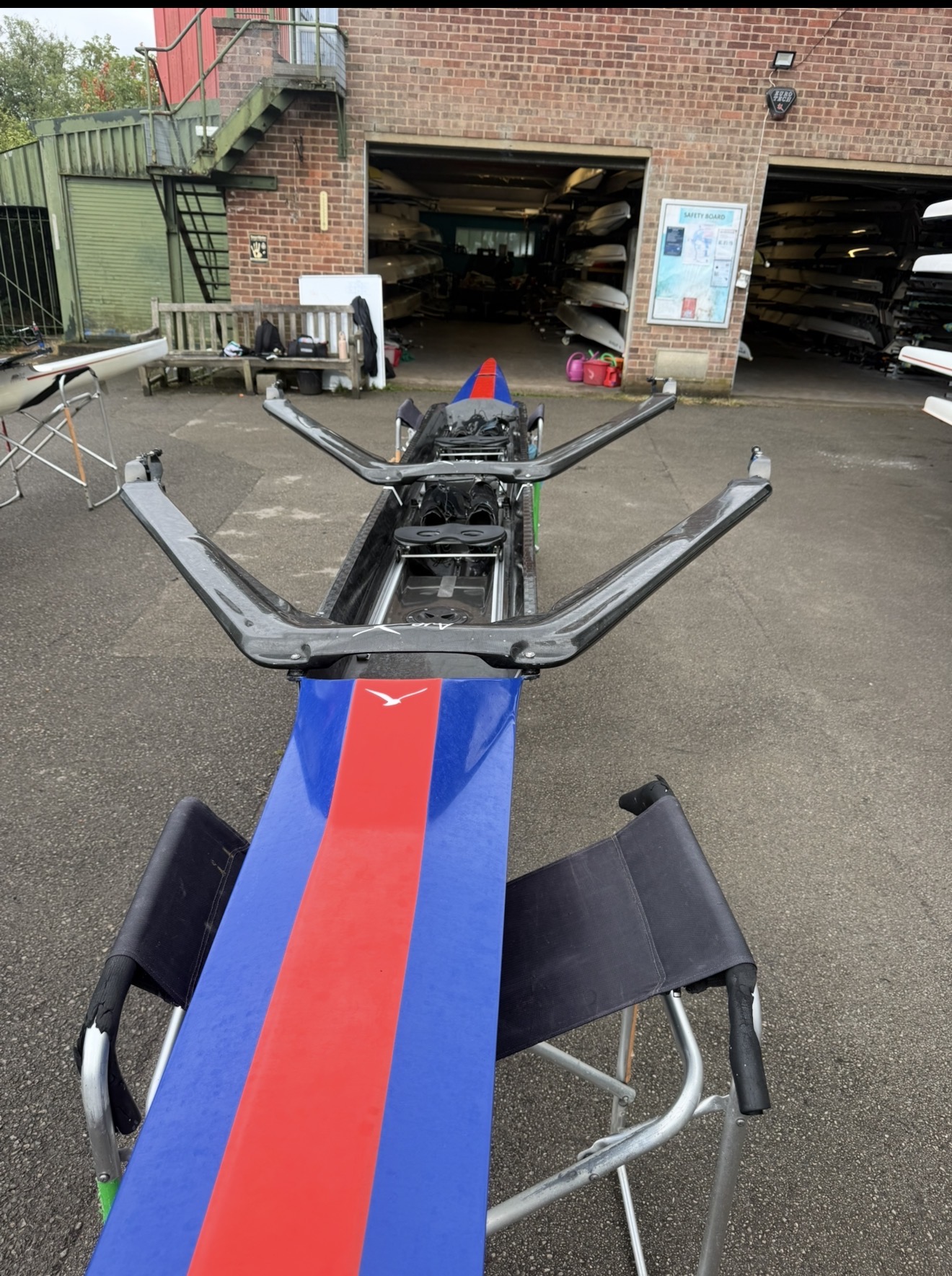 Ave rowing boat 2x/2- convertible crew weight 75-85kg - image 2