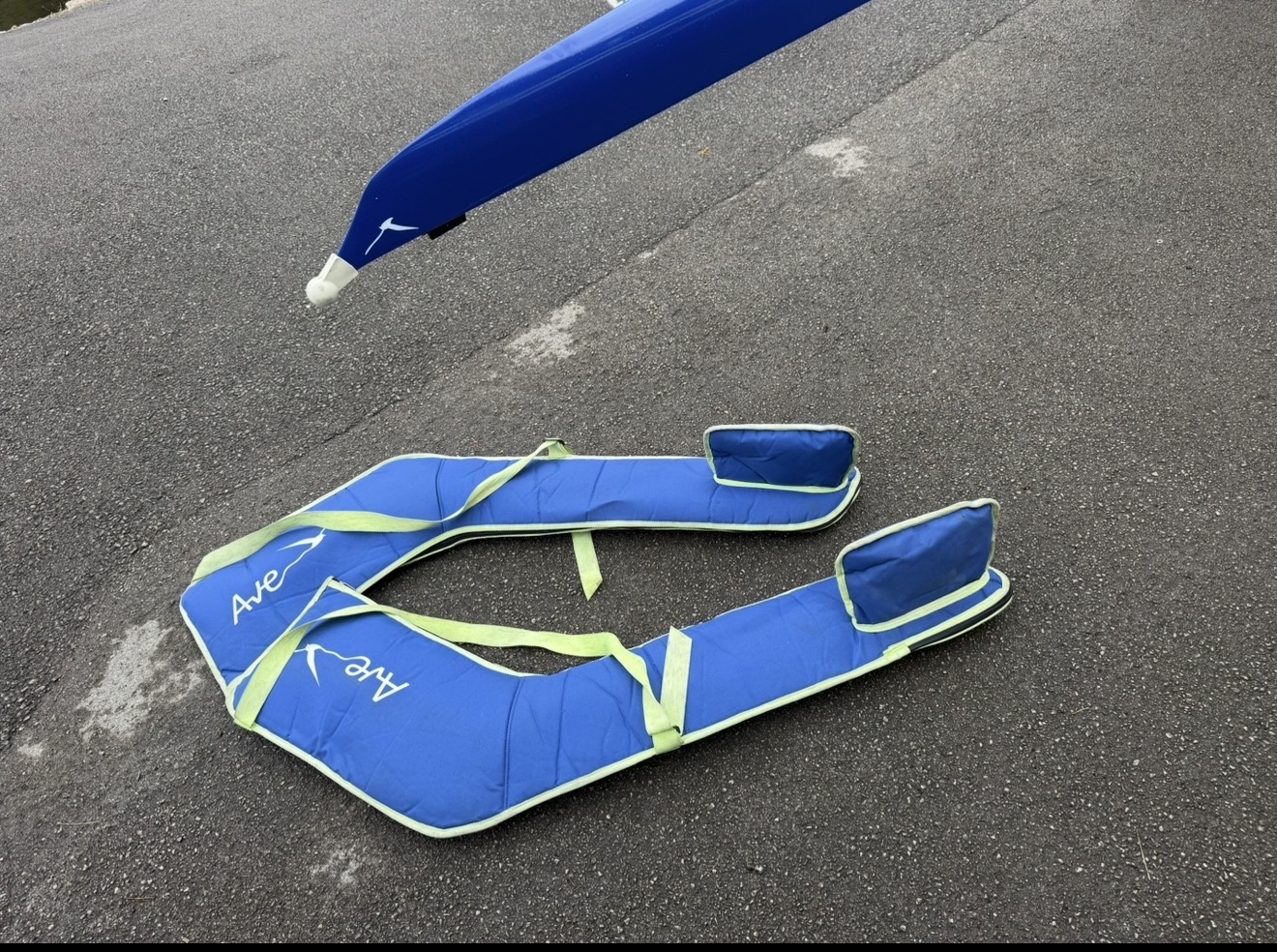 Ave rowing boat 2x/2- convertible crew weight 75-85kg - image 3