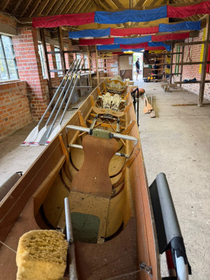 Terry Page coxed pair in need of a new home
