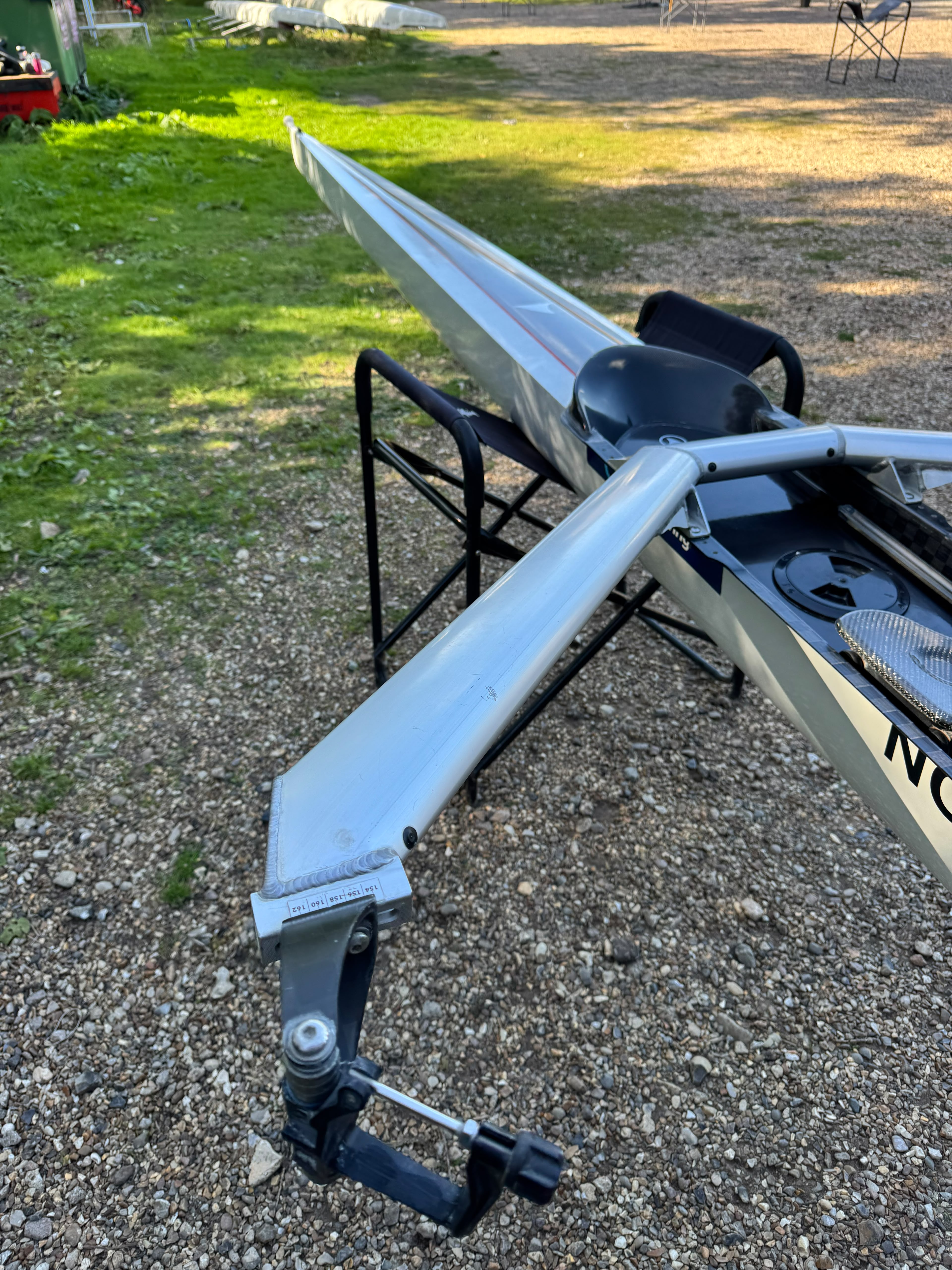 2019 Hudson S1.21 66 - 79kg 1x plus sculls and speedcoach - image 3