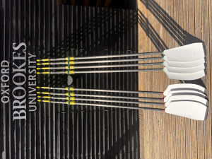Concept 2 Fat2 sweep oars (x8) set 2