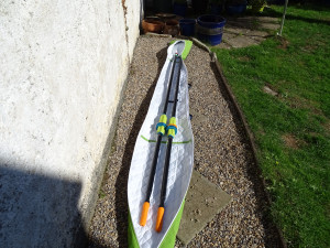 Concept 2 Skinny, medium flex Fat2 blades