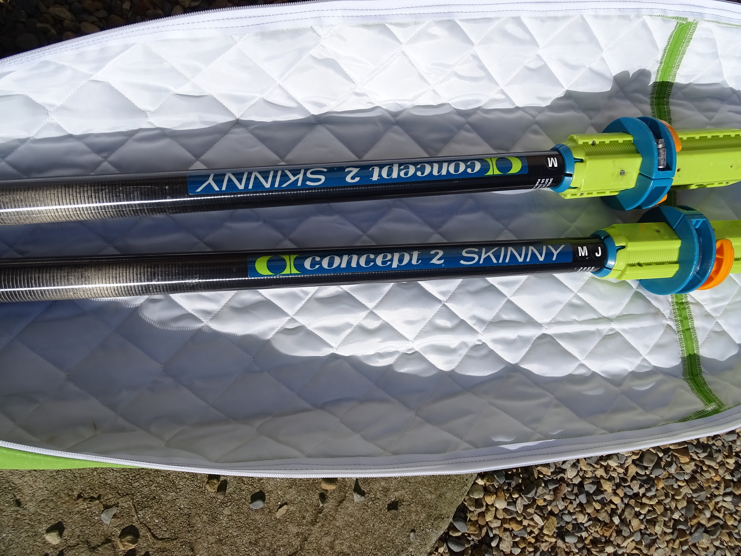Concept 2 Skinny, medium flex Fat2 blades - image 3
