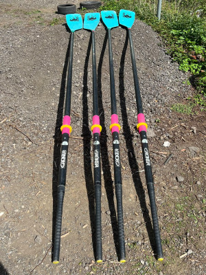 4 Croker Sweep Oars