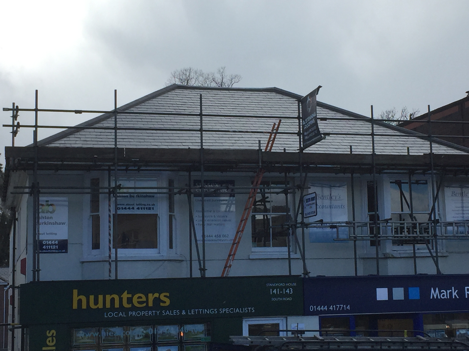 A. Stenning roofing work photo 1