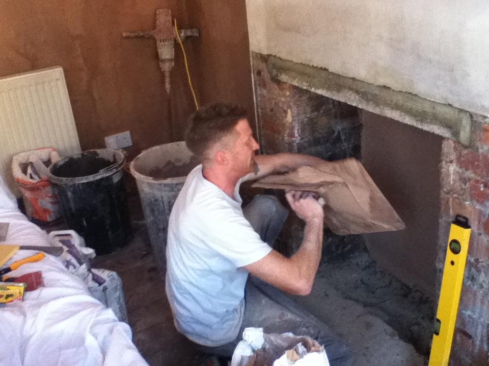 G Blaker plastering services work photo 2