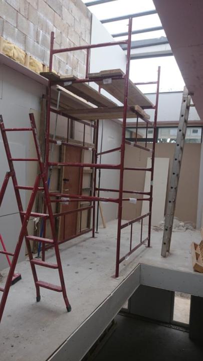 K R J Plastering work photo 1