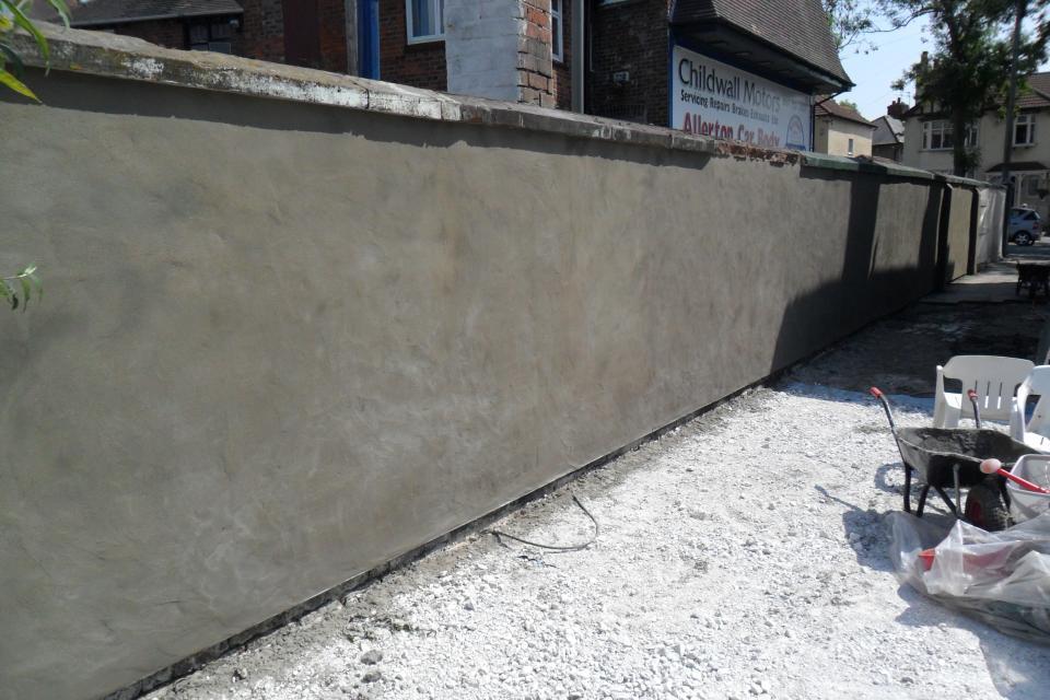 J.C.Y. PLASTERING work photo 2