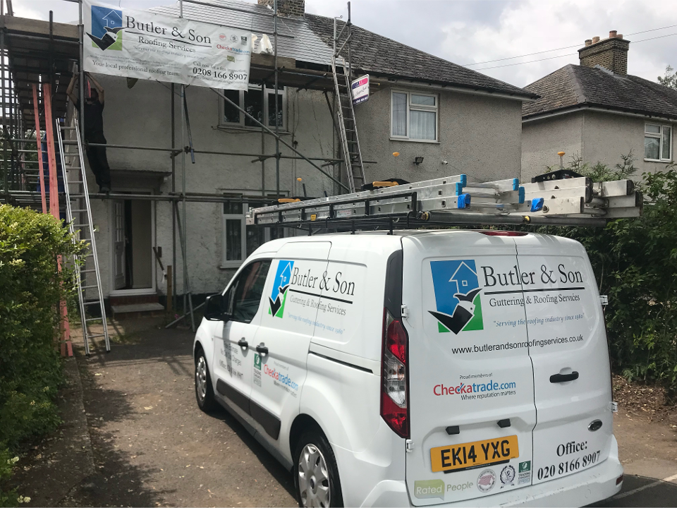 Butler And Son Roofing services work photo 1