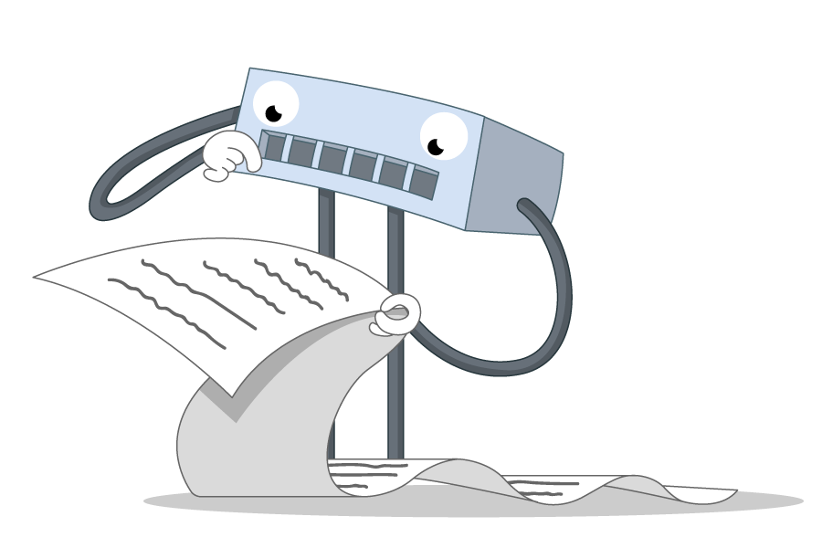 A switch with a long list of devices