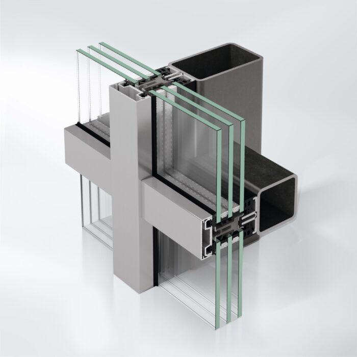 Schüco Add-on fasadesystem AOC 50 ST