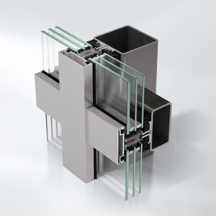 Schüco Add-on fasadesystem AOC 75 ST