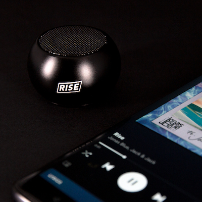 rise mini boom wireless speaker