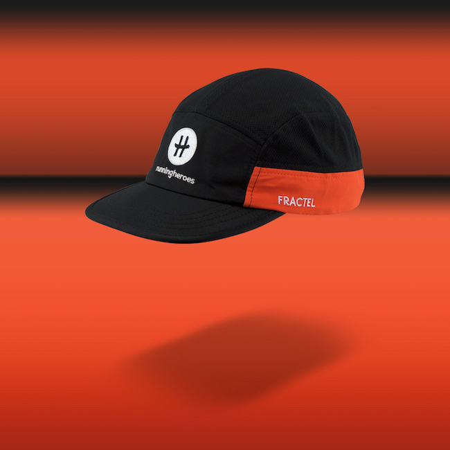 15% off Running Heroes Fractel caps
