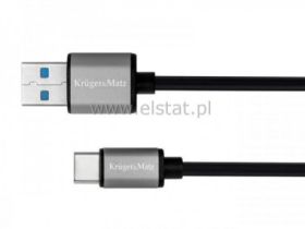 Kabel WT USB- WT USB typ C czarny 1m ( 3.0v)