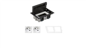 Kontakt Simon Floor Box Puszka Podłogowa 2X Gniazdo Pojedyncze Z/U Do Podłóg...