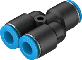 Złączka pneumatyczna Wciskane 8 mm Wciskane 8 mm Festo Adapter rozgałęźny do rur