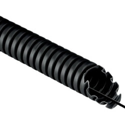 Rura karbowana 750N czarna z pilotem samogasnąca -5C +60C PV UV IK07 fi 40 /25m/