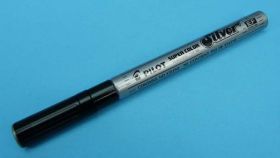MARKER PERMANENTNY 0,5mm SREBRNY SC-S-EF