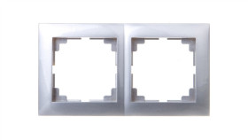 Sentia Ramka Podwójna Srebrny Połysk 1472-56