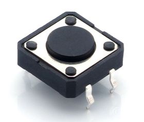 MICROSWITCH TYP62 TS12-043 12,0x12,0mm, wysokość 4,3 mm (5 SZTUK)