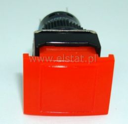 Przycisk chwilowy LAS1-ADJ-11- czerwony GRZYB