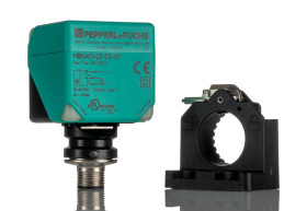 Czujnik zbliżeniowy M12 Indukcyjny 40 mm Pepperl + Fuchs Niewpuszczany 10 → 30 V dc długość 40mm w obudowie