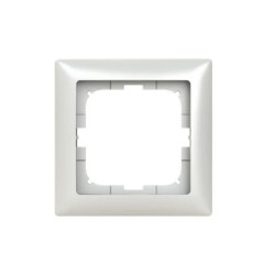 BASIC55 Ramka 1-krotna biały alpejski pierścień dekoracyjny 2511-94-507 2CKA001725A1479