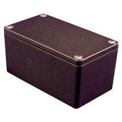 Hammond 1550Z111BK Diecast Enclosure (Thick Wall, 115 x 65 x 55mm) Black