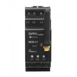 Miernik poboru energii 3-faz MEM-21 licznik DIN ZAMEL Watomierz