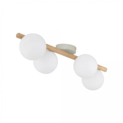 Lampa sufitowa drewniana ze szklanymi kloszami ESTERA WOOD na G9 5769 TK Lighting