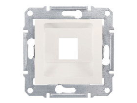 SEDNA Płytka czołowa 1xRJ45 do KRONE krem SDN4300323 SCHNEIDER ELECTRIC