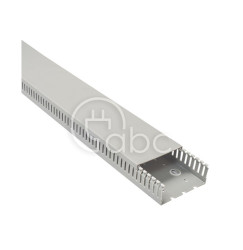 Korytko kablowe cienkogrzebieniowe T1-E, 100x40x2000 mm, szare, B01155