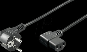 96042 Power cable 1.5 m, black