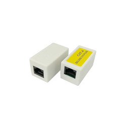 Adapter 2xRJ45 Kat.6 UTP typ2 Łącznik LAN