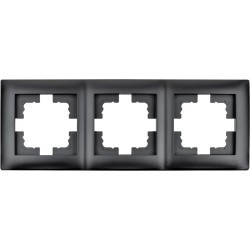 Ramka potrójna czarna WESA LC-49C