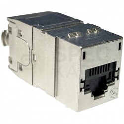 Moduł RJ45 STP kat.6A ekranowany DataGate GEN2 biały Molex