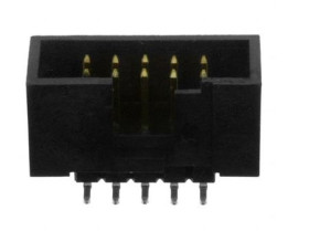 Wtyk PCB 10-pinowe raster: 2.54mm 2-rzędowe Amphenol Communications Solutions Montaż powierzchniowy