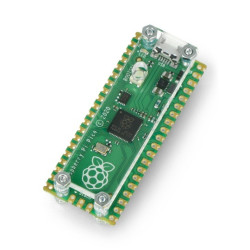 Obudowa do Raspberry Pi Pico otwarta - przezroczysta