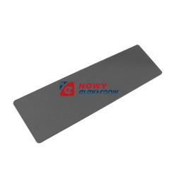 Filtr czarny do KM-50 dymiony transparent FI-0050 146x45x2