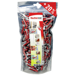 Fischer 536382 DuoPower Dowel 6x30mm 240pcs suits all materials