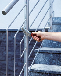 Szczotka ręczna 1-rzędowa 265mm drut ze stali nierdzewnej WF2717000