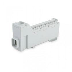 Blok bezgwintowy TLC14SZ 1,5-2,5 /25 szary 49.1401