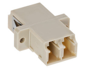 Adapter światłowodowy MM - LC duplex