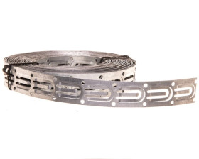 Taśma montażowa 21x0,5mm ze stali cynkowanej do przewodów grzejnych TMS-01 /7,5mb/ MTC10000237