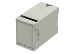 ABS enclosure kit, (L x W x H) 55 x 75 x 109.5 mm, light gray (RAL 7035), IP20, 65005510.HMT1