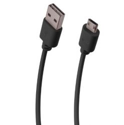 KABEL MICRO USB 1M FOREVER DWUSTR. CZARN