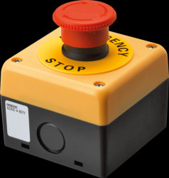 A22NE-M-P202-N-B Emergency stop switch, 2 NC, IP65