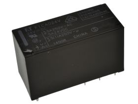 Przekaźnik; elektromagnetyczny miniaturowy; FTR-F1CA024V; 24V; DC; 2 styki przełączne; 5A; 250V AC; 5A; 24V DC; do druku (PCB);