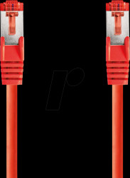 CCGL85221RD20 Patch cable, Cat.6, S/FTP, 2 m, red